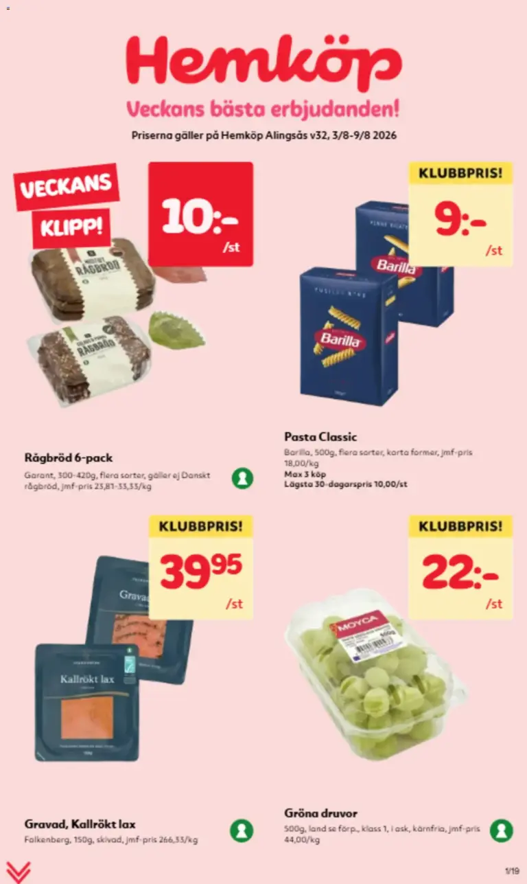 Hemköp erbjudanden