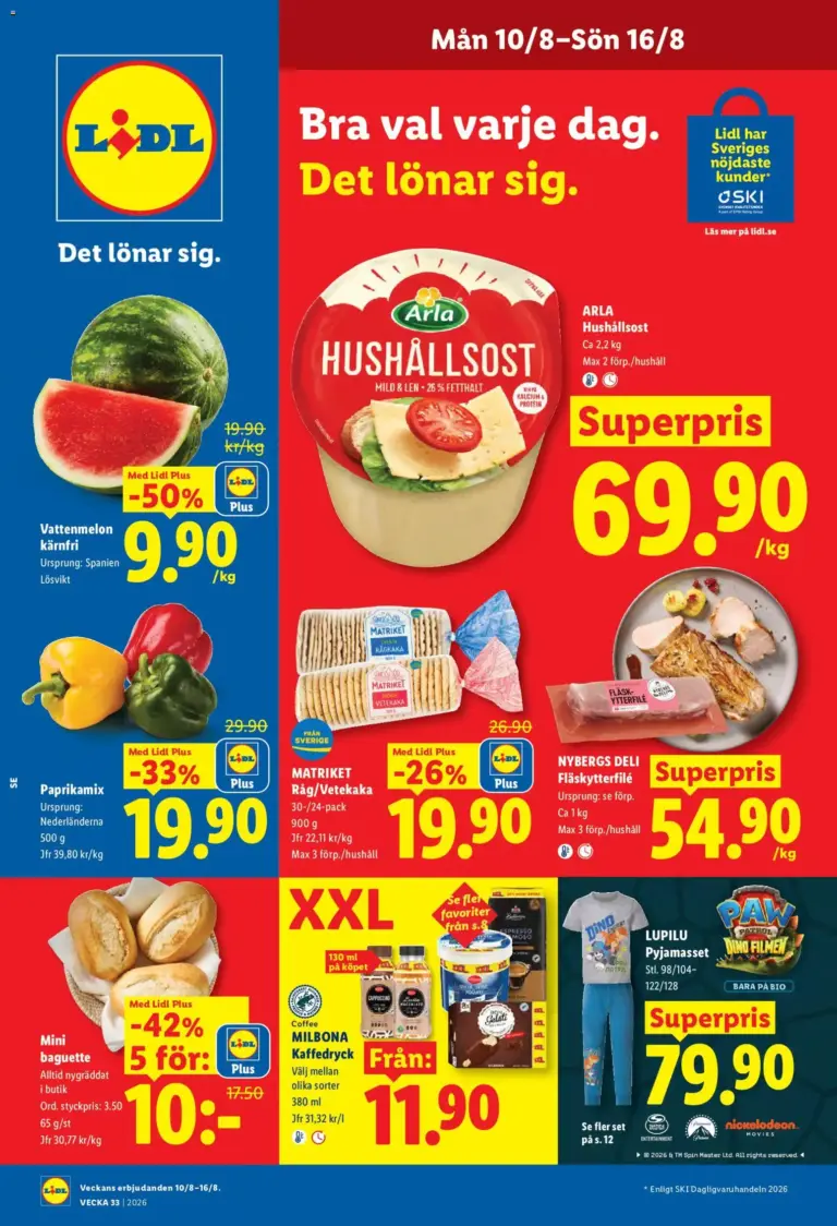 Lidl erbjudanden