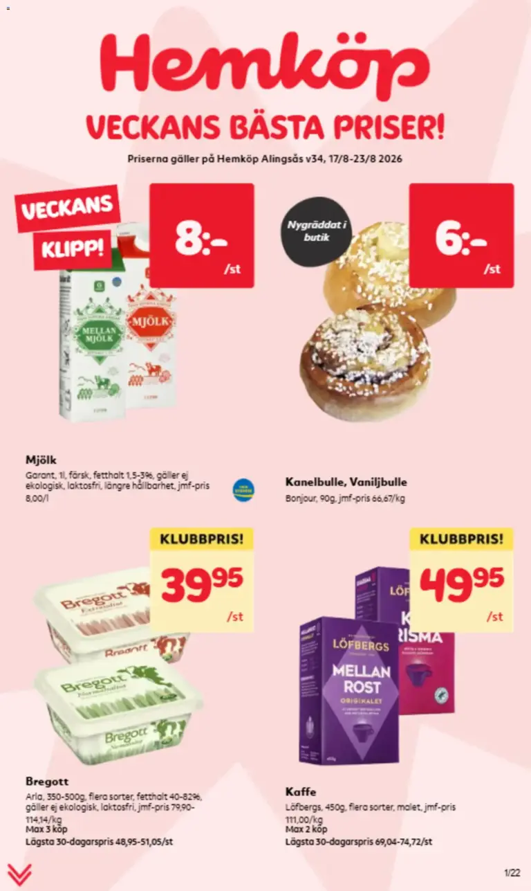 Hemköp erbjudanden 17/08/2026 - 23/08/2026