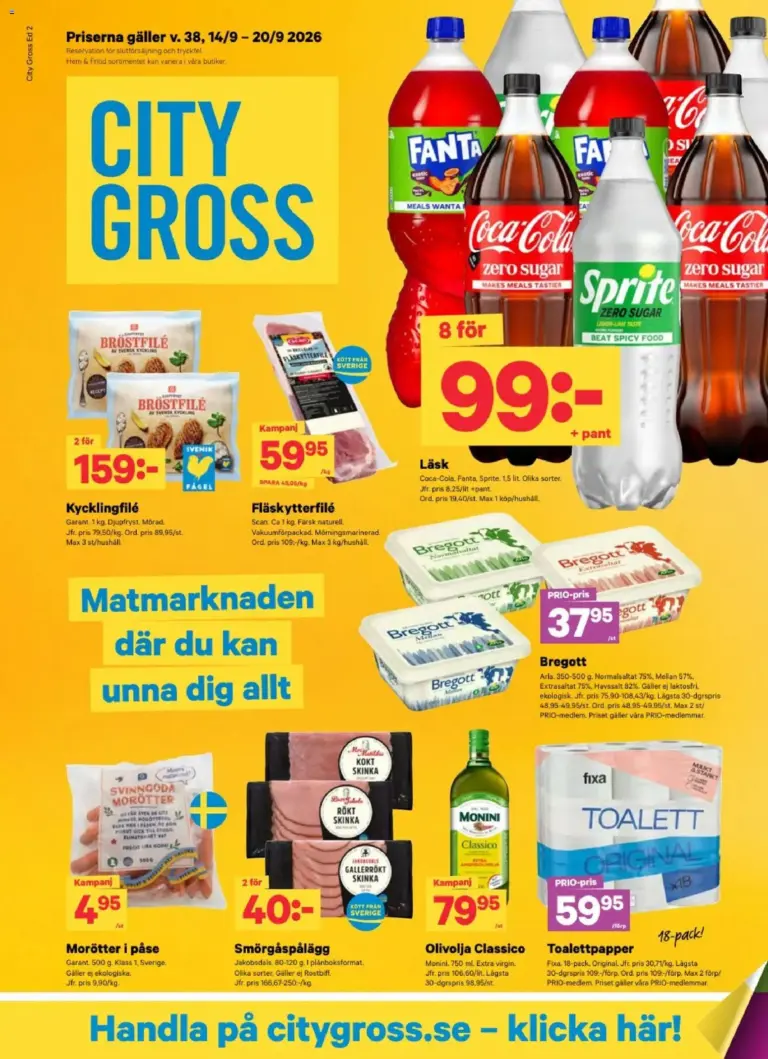City Gross erbjudanden 14/09/2026 - 20/09/2026