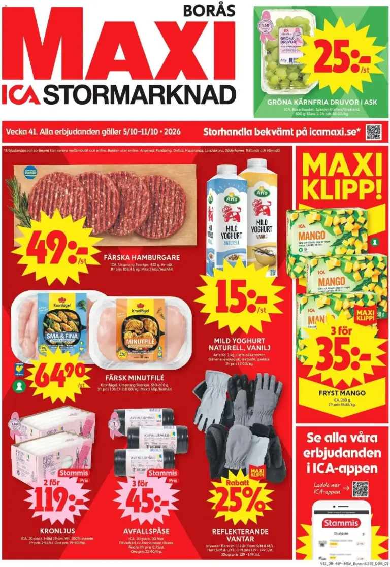 ICA Maxi erbjudanden 05/10/2026 - 11/10/2026